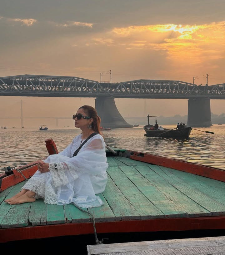 Tina Datta in Aurora Suit Set