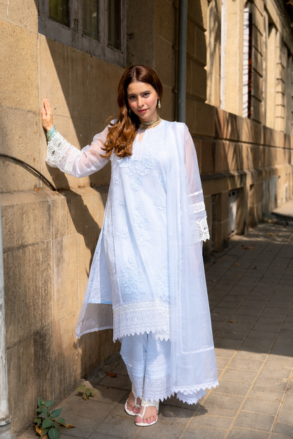 Aamna sharif in Aurora (Powder Blue)