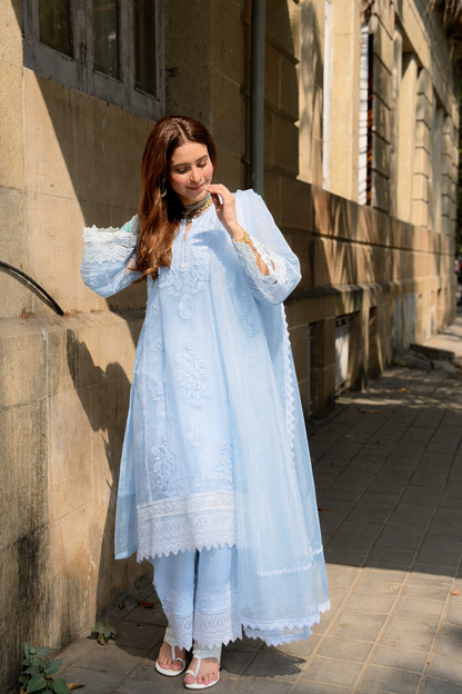 Aamna sharif in Aurora (Powder Blue)