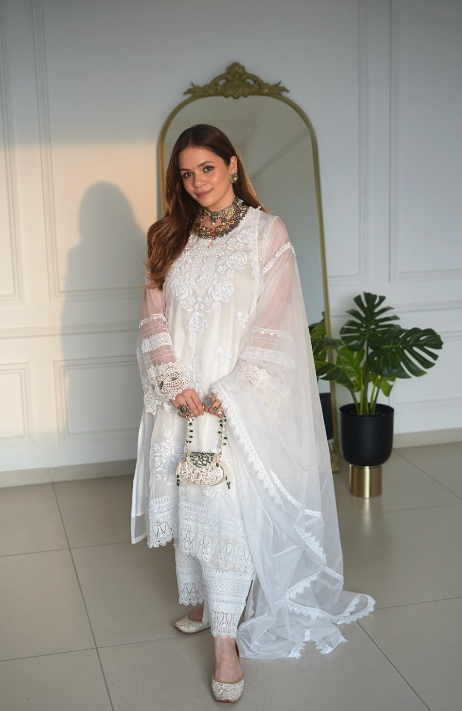 Heena Somani in Aurora Suit Set