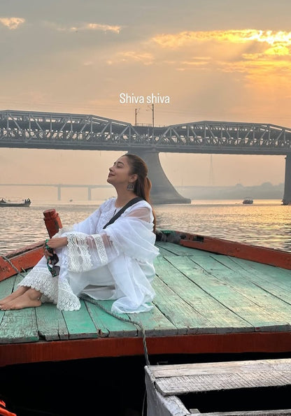 Tina Datta in Aurora Suit Set